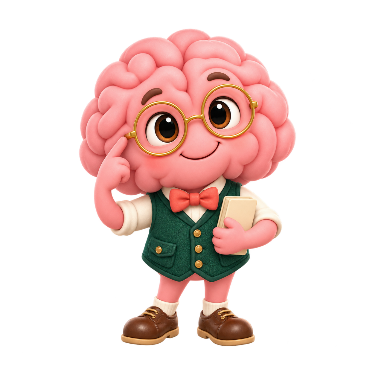 Professor Brain character portrait